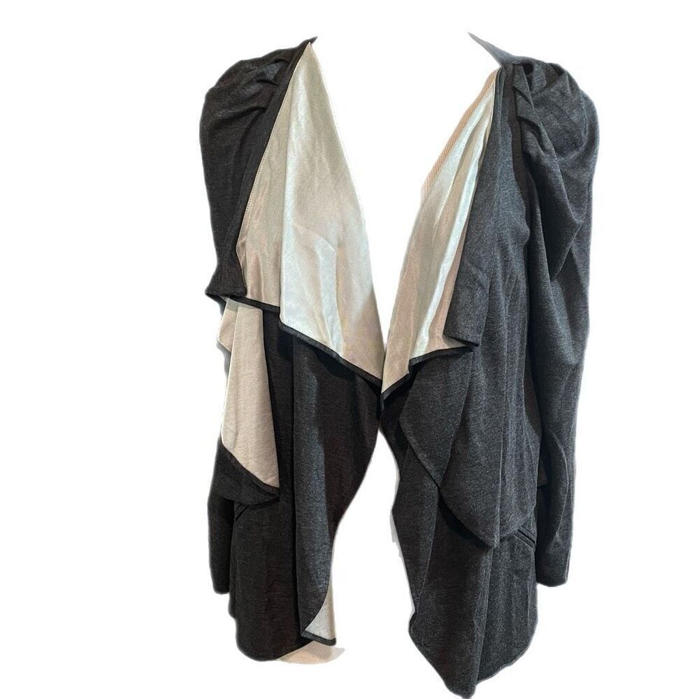 Brian Reyes Charcoal Grey Jacket Size 4